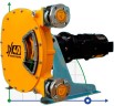 Індустріальний шланговий насос JXHIN-40-CI+SS-F-NBR-P, 3.28 м3/год, 2,2 кВт, 16 бар, 380В