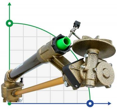 Arroseur pour arrosage, irrigation JET35T BSP