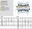 Sello mecánico doble R-208 25, SIC/SIC/SIC/SIC, VITON, 304, d7=41