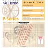 Кільця Палля, PP, 25 mm, 69 kg/m3, Pall Ring Company