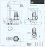 Submersible pump Dreno ATH-EX 80-2/200 with centrifugal two-channel impeller
