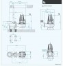 Dreno pompy AT-EX 150/4/200 C.263 z jednokanałowym otwartym wirnikiem