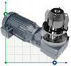 Hygienic mixer with magnetic drive GREATWALL MIXERS with bottom entry MTS series power up to 7.5 kW 40~360 rpm