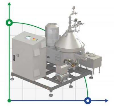 Сепаратор MAXCLEAN BACTERİA 10T бактофуга, очистка продуктов от бактерий