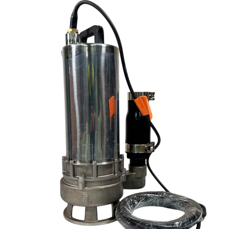 Stainless steel sewage pump AIZL-S150, 27/19.5, 1.5 kW, 220V, 2800 rpm