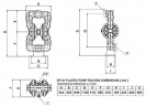 Насос пневматический мембранный DP 30 PB/T-V