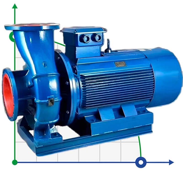 TKW 100/250-30/2 (72/80), 30 kW, 2900 насос центробежный горизонтальный