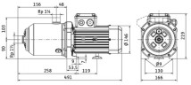 Pump for water supply WILO MEDANA CH1-L.1004-1/E/E/10T
