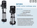 Pompa do uzdatniania wody BVS 8-5, 2,2 kW, AISI 304