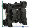 Nitric acid diaphragm pump PHOENIX P120 PVDF SANTOPRENE+PTFE, 120 l/min