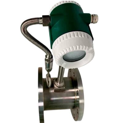 DN150 Medidor de flujo vortex de acero inoxidable KLUGB PN16 RF brida DIN, para vapor 1.75-17.5 t/h <1,6 MPa, <250°C, 4-20mA, ExdIIBT6