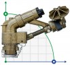 Sprinkler for irrigation TURFJET-NPT
