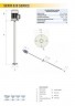 Mikser przemysłowy E-800-4 230V 3f., 80cm PVDF