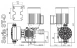 Diaphragm dosing pump ST-D-AP 104/6 400/3/50 0,18