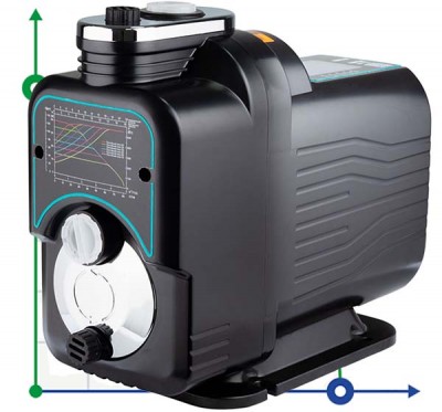 Station 0.55kW Hmax 40m Qmax 80L / min mit Frequenzregelung 3.0 LEO