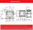 AlphaDynamic AD80/01/TR 4.5kW Mobile Impeller Pump for Honey, Sugar
