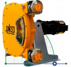 Bomba industrial de manguera JXHIN-50-CI+ABS Plastic-NBR-P, 7.18 m3/h, 4 kW, 16 bar, 380V
