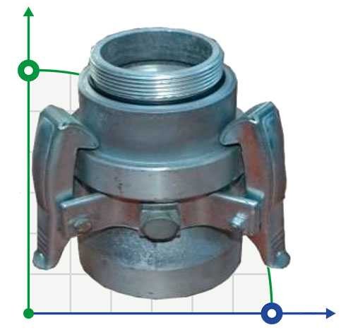 Schnellverbindungssystem für Sprinkler 2 Zoll BSP