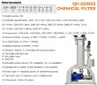 Прецизионный химический фильтр из PVDF серии QH-1004-180-PUVU-OJAZ-S + MD-P-257-SSV-5V38BAY-S, мешковый тип фильтрации, устойчив к кислотам и щелочам
