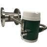 DN100 Medidor de flujo vortex de acero inoxidable KLUGB PN16 RF brida DIN, para vapor 0.5-7.5 t/h <1,6 MPa, <250°C, 4-20mA, ExdIIBT6