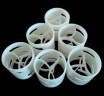 Pierścienie Palla (Pall Ring), PVDF, 25 mm, 160 kg/m3, VFF