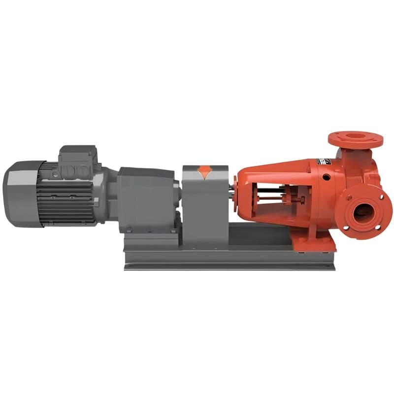 Шестеренчатый насос для шоколада Kupar KIPK 2 1/2"-PF315, 3 кВт, 100 об/мин, с мотор-редуктором