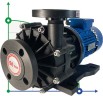 Pompe chimique à entraînement magnétique QHX-E-545-SSV5V38AFGABS, CFRETFE, 500L/min, 35m, 380V