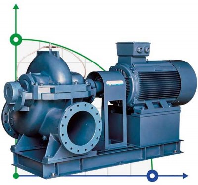BSCМ4 300-560B1 - насосный агрегат двухстороннего входа