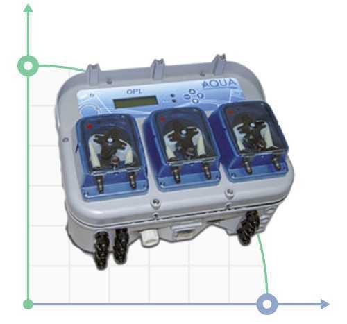 Перистальтический насос PDP AQUA OPL LLL 20-0/20-0/20-0 100-230V SIL/SIL/SIL  TUBO 6X9