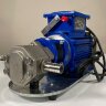 Stainless steel gear pump for oil transfer WCB-50/220V 50Hz, 50 l/min, 30 m, AISI 304, 0.55 kW, 2900 rpm, Ex