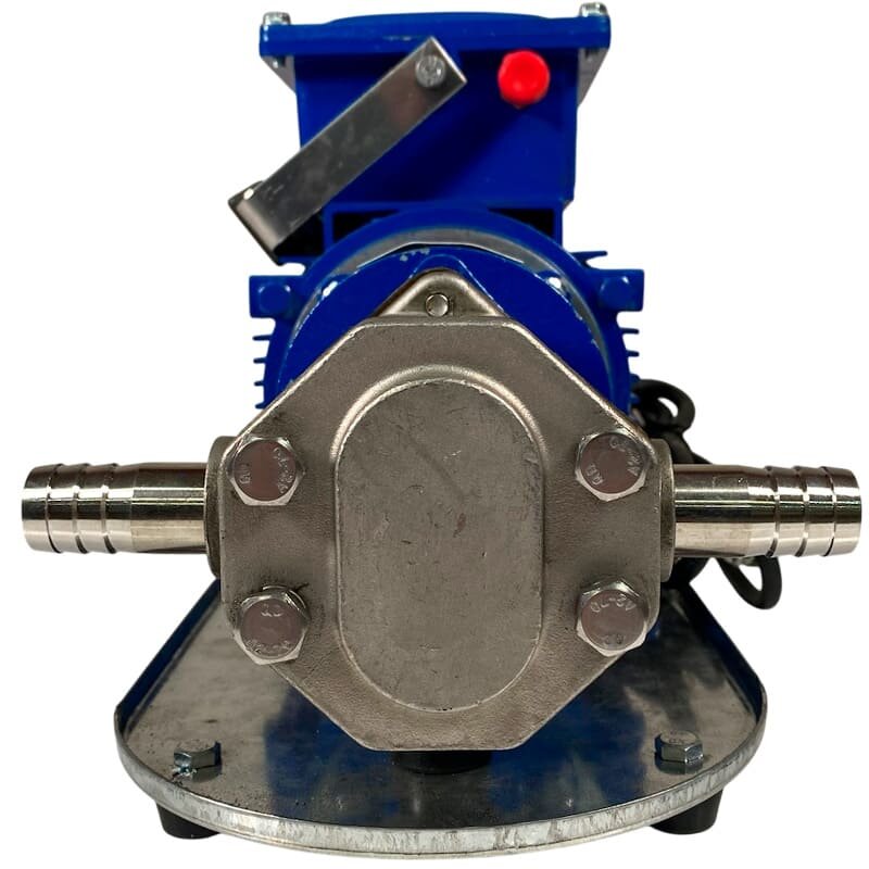 Stainless steel gear pump for oil transfer WCB-50/220V 50Hz, 50 l/min, 30 m, AISI 304, 0.55 kW, 2900 rpm, Ex