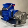 Stainless steel gear pump for oil transfer WCB-50/220V 50Hz, 50 l/min, 30 m, AISI 304, 0.55 kW, 2900 rpm, Ex