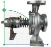 Thermoölpumpe EMSE EKY 65-200, 37 kW, 2900, ohne Motor