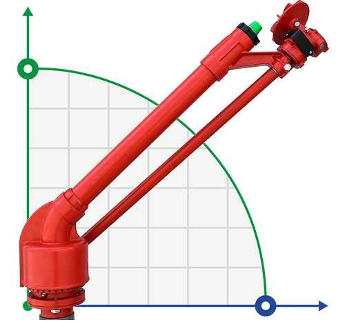 Sprinkler for irrigation DUSTJET -NPT