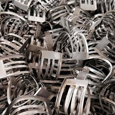 Седловидная насадка IMTP, AISI 304, 50х0.4мм (Metal Intalox Saddes)