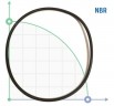 Ring O-Ring Dichtung NBR 170.82х5.33mm Art.-Nr. 18010364