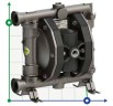 Pompe pneumatique à membrane PHOENIX P90 AISI316 HYTREL+PTFE, 100 l/min pour vernis