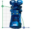 Вакуумный водокольцевой насос ESV 270/100, 285 м3/ч, 7,5 кВт, 1450 об/мин