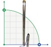 Deep Well Pump 4SD6/44, 5.5kW, 380V (replacement of ECV 6-6-180)