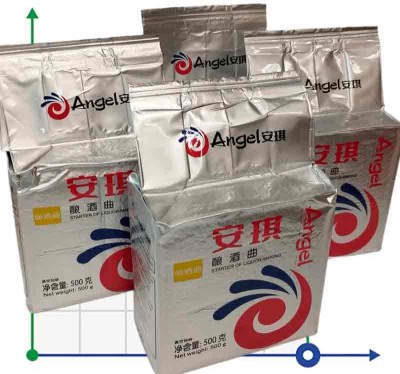SPECIAL OFFER: 4 packs of alcohol yeast Kodzi Angel Leaven (4*0.5 kg=2.0 kg)