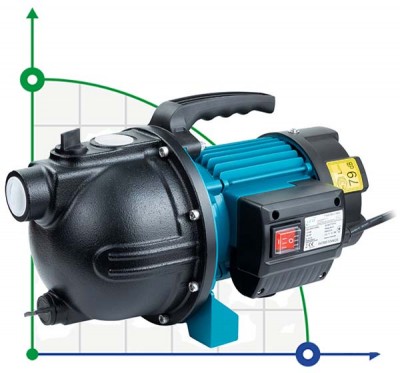 Self-absorbing centrifugal pump 1.0 kW Hmax 44m Qmax 73l / min Leo