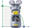 2BV5111, AISI 316 вакуумный насос для агрессивных газов