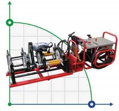 63-200-WM-15 - Гидравлический сварочный аппарат для ПЭ труб