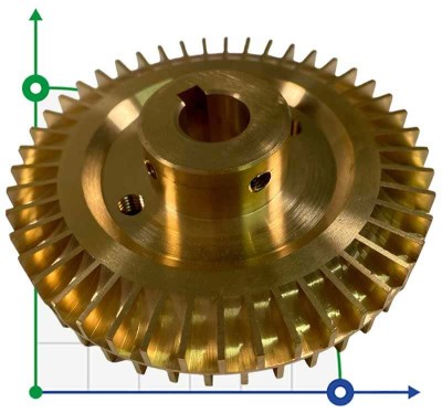 Roue pour pompe à huile vortex WM-20 laiton