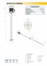 Mezclador industrial E-1000-4 230V 1f., 100cm PVDF