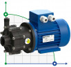 FLUIMAC COMPASS CM 4 PVDF magnetic coupled chemical pump, 0.12 kW, 220V
