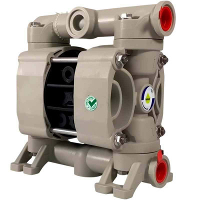 Pompe pneumatique à membrane PHOENIX P35 PP HYTREL+PTFE/PTFE, 35 l/min