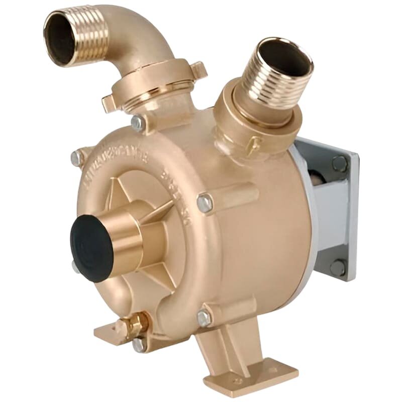 Wirbelpumpe zum Entleeren von Behältern LIVERANI MID 50, 230 l/min, Bronze, für Hydraulikmotor