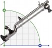 Veneroni LVTM 15/540, 4,5m, 360 m3/h vertikale Pumpe von Zapfwelle und Mischschraube