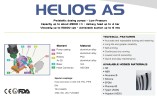 Chemical hose pump FLUIMAC HELIOS AS 20 VX 146 l/h, 0.22 kW, 22.5 rpm, with adjustable performance